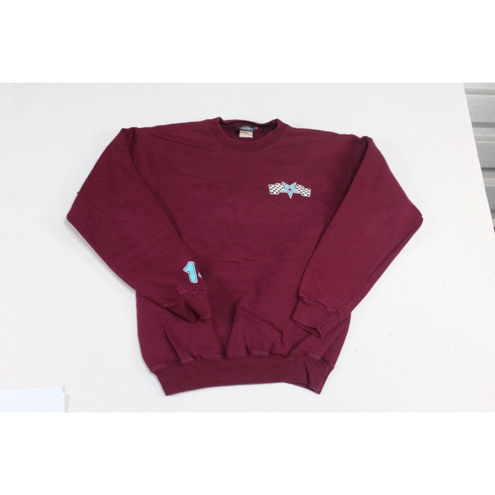 Thrasher Men Red Sweater Crew Neck Racing Long Sleeve Long Sleeve Racing Small